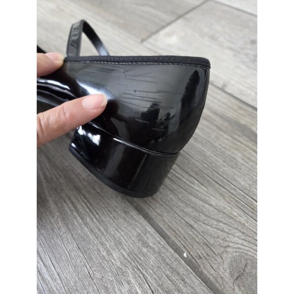 Madden Girl Patent Faux Leather Mary Jane Flats Sz 9.5. Refer To Pix For Scratch - Picture 5 of 9